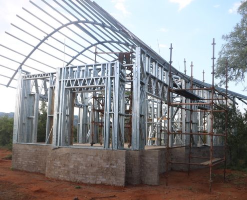 Building the lodge